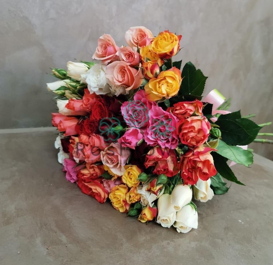 Букет цветов из: Розы в Чурилково