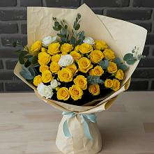 Букет цветов из:  Розы в Чурилково