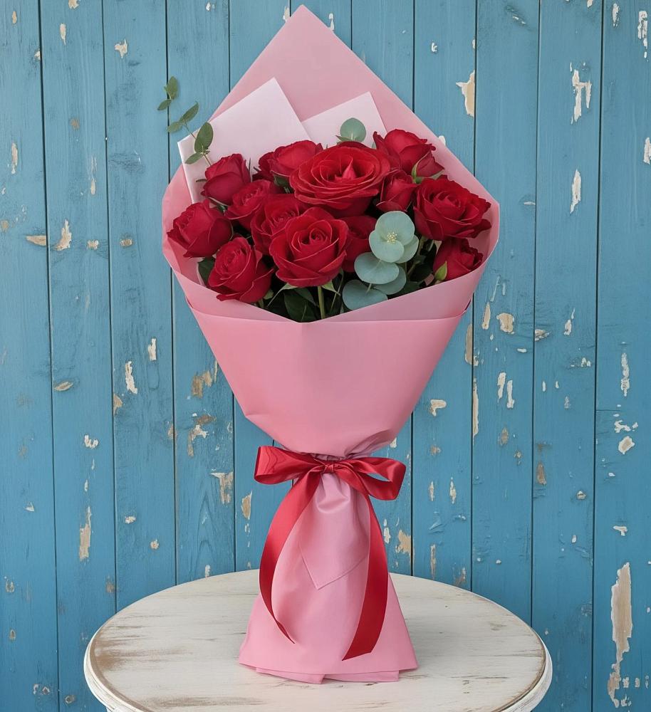 Букет цветов из: Розы в Чурилково