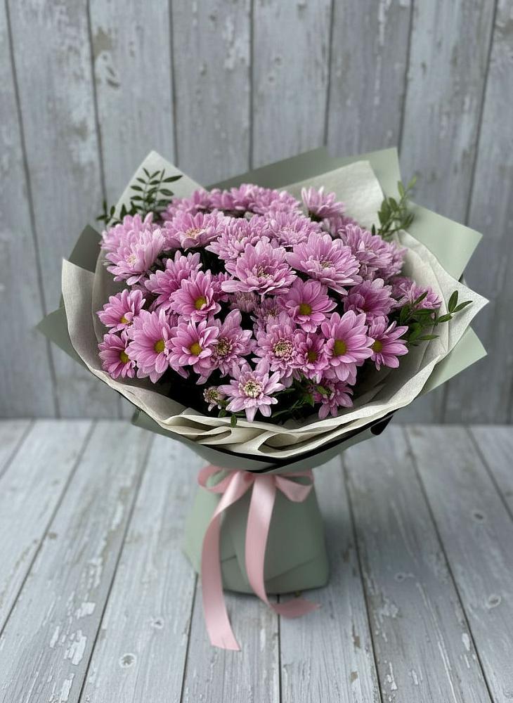 Букет цветов из: Хризантемы в Чурилково