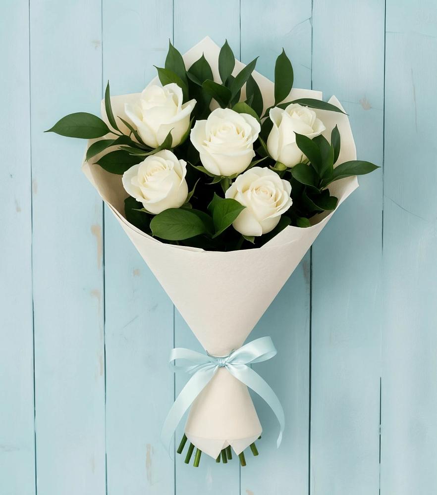 Букет цветов из: Розы в Чурилково