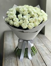 Букет 35 Белых роз в Чурилково