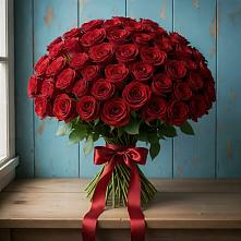 Букет Красные розы Блэк Меджик в Чурилково