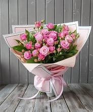Букет Розовый кустик в Чурилково