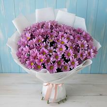 Букет цветов из:  Хризантемы в Чурилково