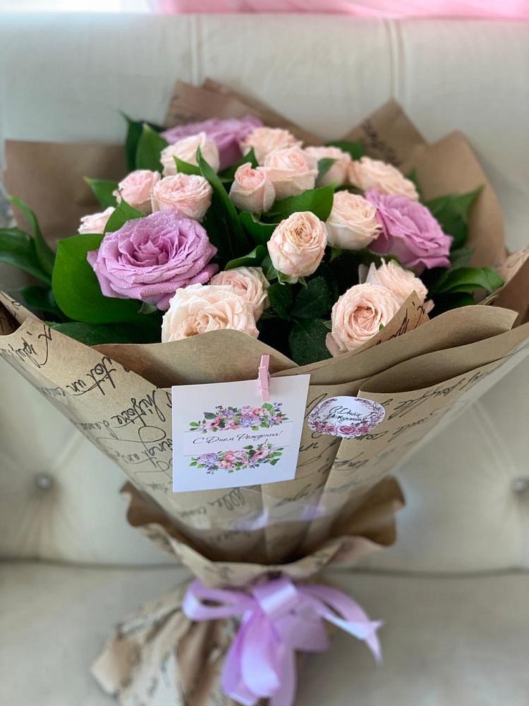 Букет цветов из: Розы в Чурилково