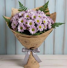 Букет цветов из:  Хризантемы в Чурилково