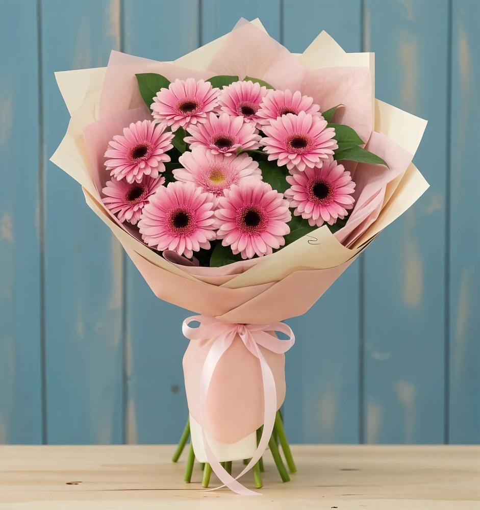 Букет цветов из: Герберы в Чурилково