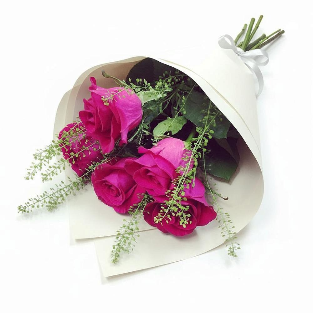 Букет цветов из: Розы в Чурилково