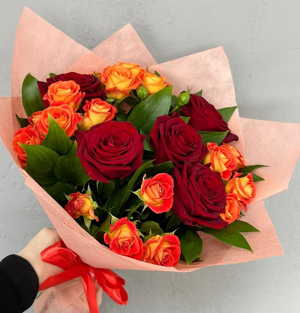 Букет Любовь и восторг в Чурилково