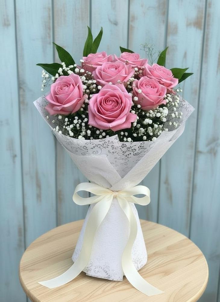 Букет цветов из: Розы в Чурилково