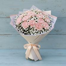 Букет цветов из:  Гвоздики в Чурилково