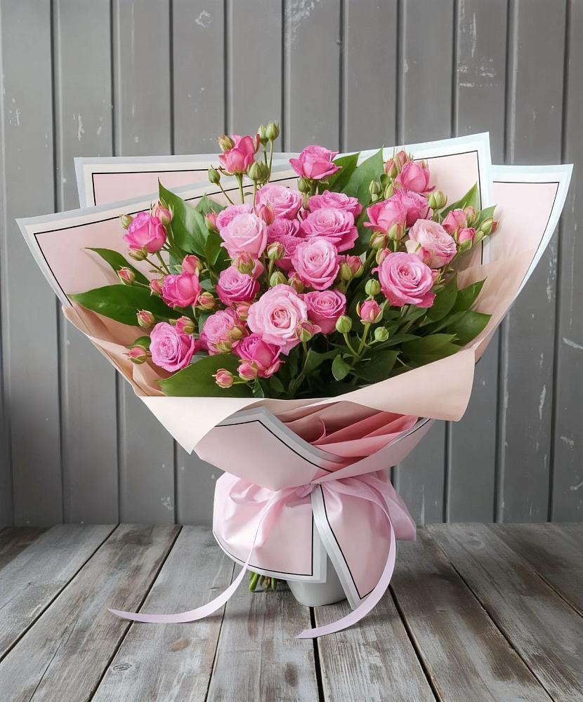 Букет Розовый кустик в Чурилково