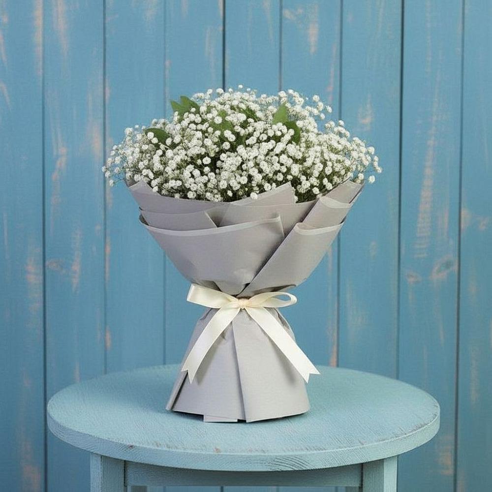 Букет цветов из: Гипсофила в Чурилково