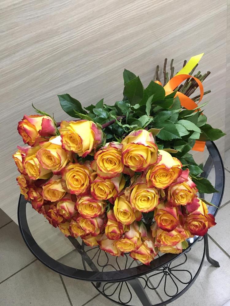 Букет Желтые розы в Чурилково