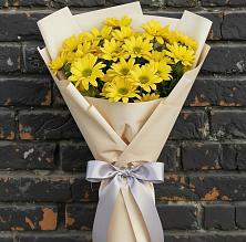 Букет цветов из:  Хризантемы #REPLACE_PRED# Чурилково