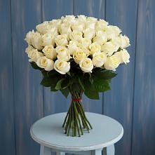 Букет 51 Белая роза Эдлесс Лав #REPLACE_PRED# Чурилково