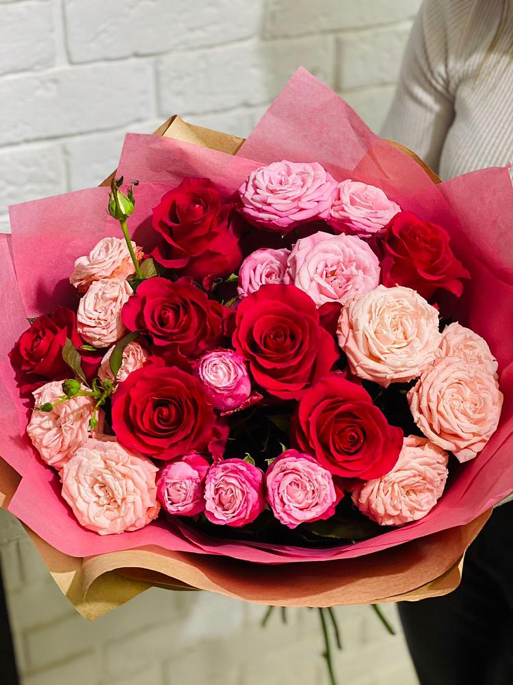 Букет цветов из: Розы в Чурилково