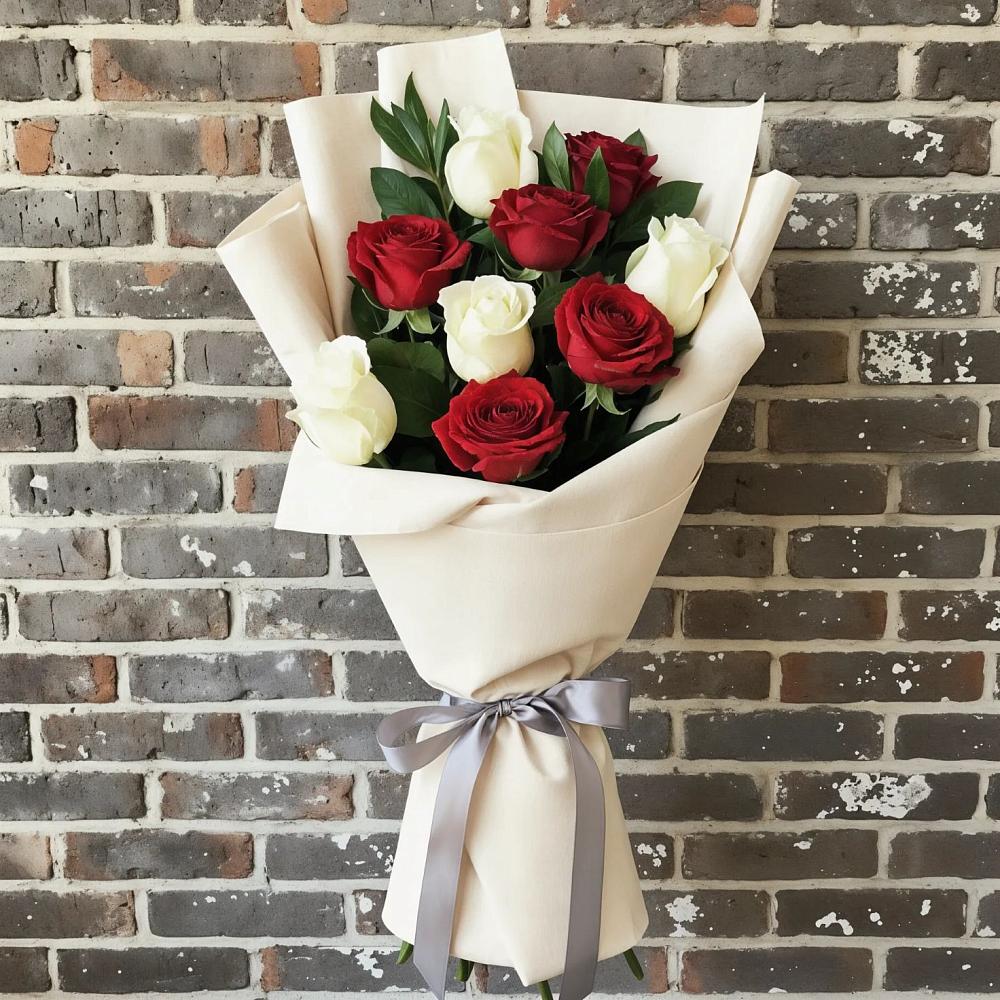 Букет цветов из: Розы в Чурилково