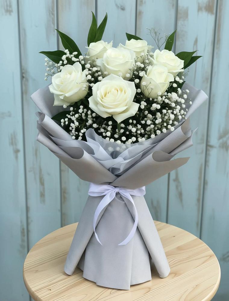 Букет цветов из: Розы в Чурилково