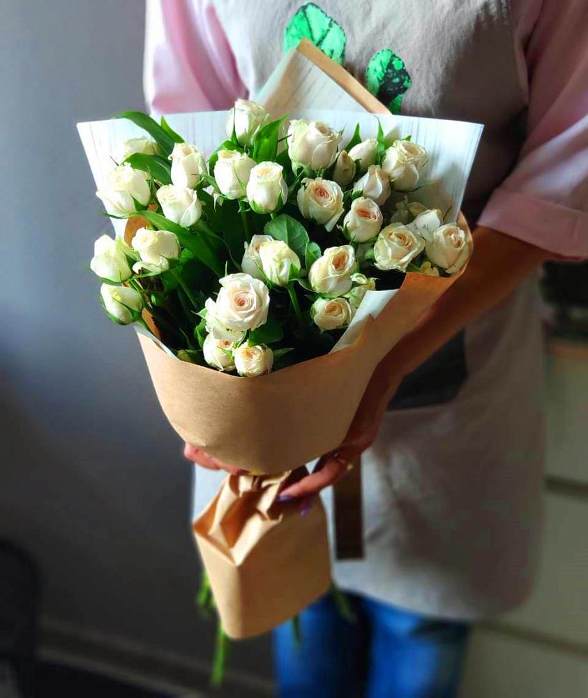 Букет цветов из: Розы в Чурилково