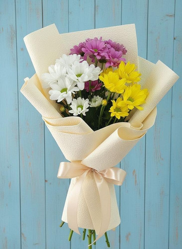 Букет цветов из: Хризантемы в Чурилково