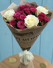 Букет цветов из:  Розы в Чурилково