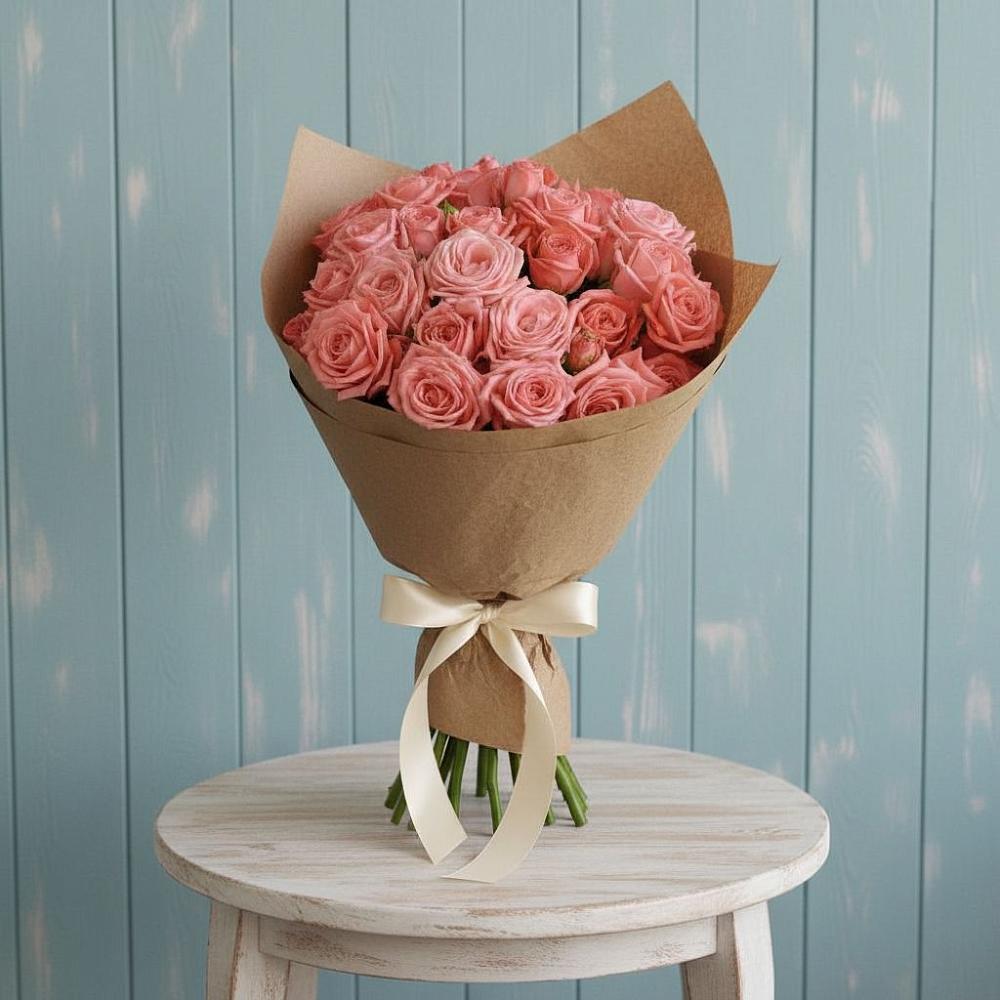 Букет цветов из: Розы в Чурилково