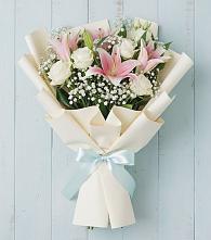 Букет цветов из:  Лилии в Чурилково