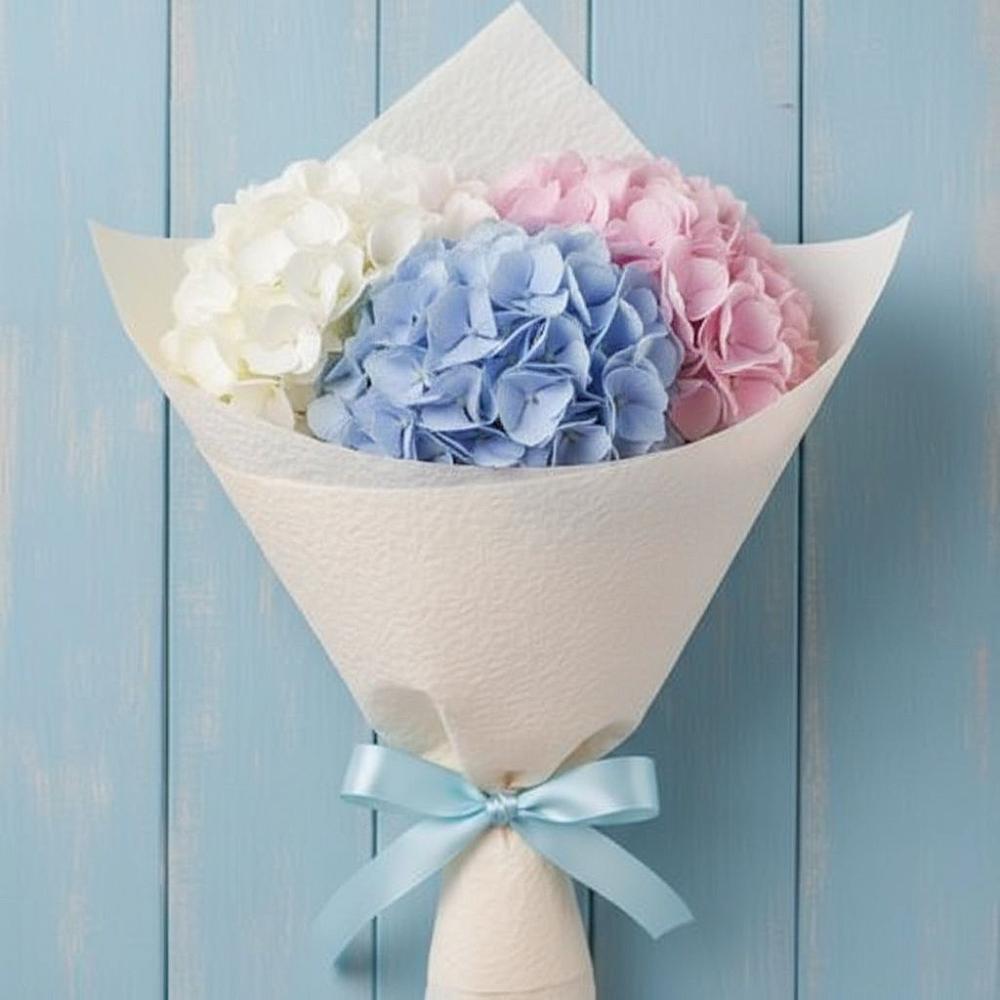 Букет цветов из: Гортензия в Чурилково