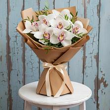 Букет цветов из:  Орхидеи и Розы в Чурилково